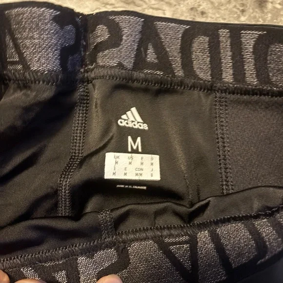 Adidas Black Performance Shorts - Picture 2 of 3